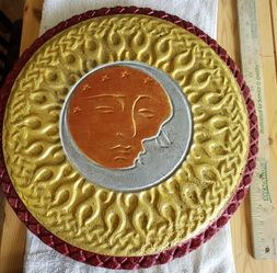 Hand made stepping stone..