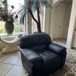 Black Oversized Lounger / Nursery Chair ($250 OBO)