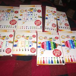 8 New Scented Markers Scented Tip Stamp Markers Dual Tip Markers 