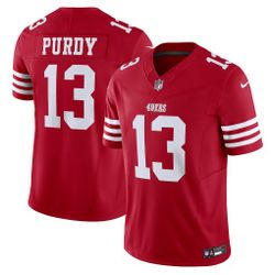 Brock Purdy #13 San Francisco 49ers Home Jersey - Large - Brand New With Tags
