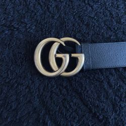 Gold Double G Gucci Belt 