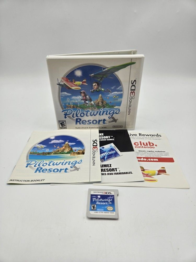 Pilotwings Resort (Nintendo 3DS, 2011) Complete NTSC Vg