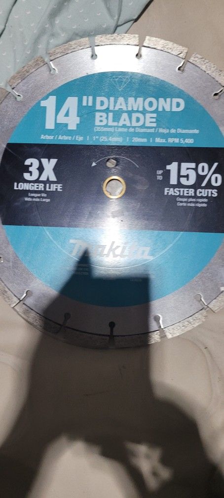 Makita 14" Diamond Blade