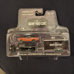 GreenLight, CHASE, Plymouth Cuda, Hitch & Tow