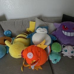 Pokemon Plushies