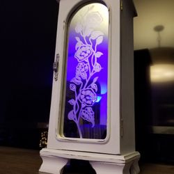 Shabby Chic 14.5" Vintage Jewelry Cabinet 