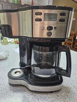 Hamilton Beach 12 cup And single cup Coffee Maker