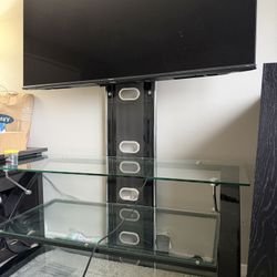 TV Stand With TV 