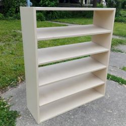 Large Solid Wood Shoe Shelf / Shoe Rack - Well made!

