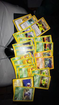 Vintage Pokemon cards