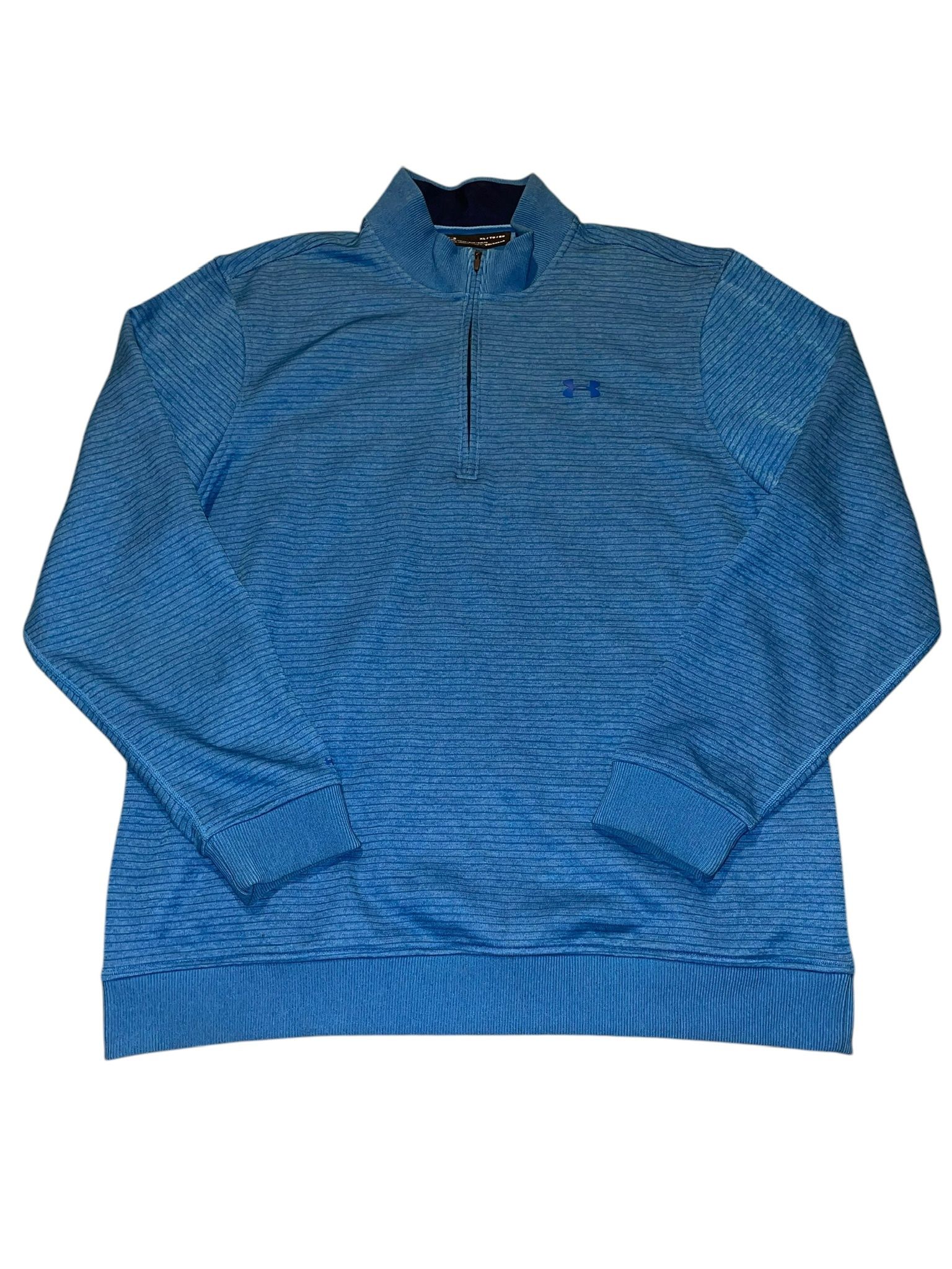 Under Armour Mens XL Black 1/4 zip Sweatshirt