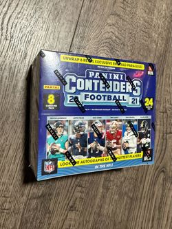 2021 Panini Contenders NFL Football 24-Pack Retail Box - FACTORY SEALED - Auto??
