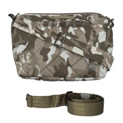 Lug FLARE RFID Protection Medium Crossbody Camo Taupe Bag 2 Straps 