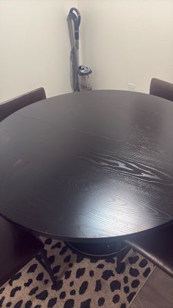 Dining room wooden table