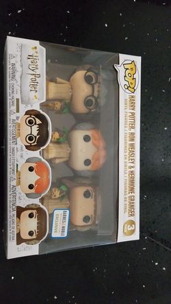Funko Pop Harry Potter, Ron Weasley & Hermione Granger Barnes & Noble Exclusive 2018