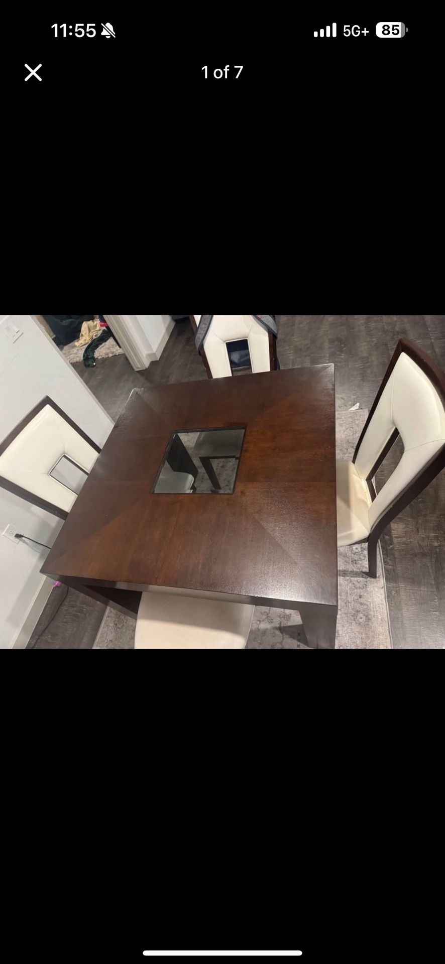 Kitchen Table & Wine Tower 