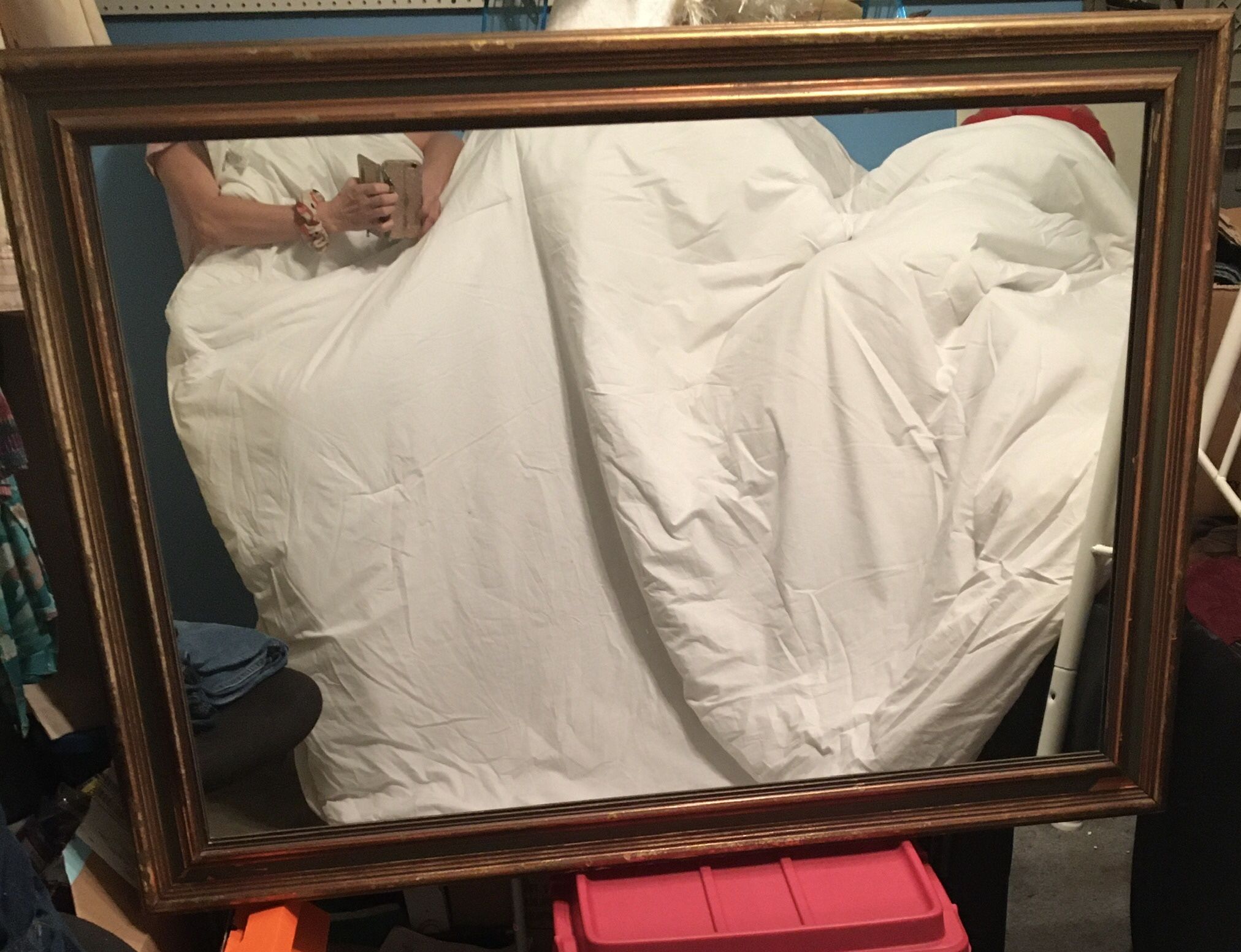 Mirror. Approx 4x3. Tag On Back Says Turner Wall Accessories
