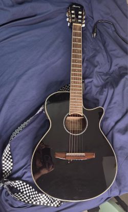 Black Ibanez Acoustic Electric