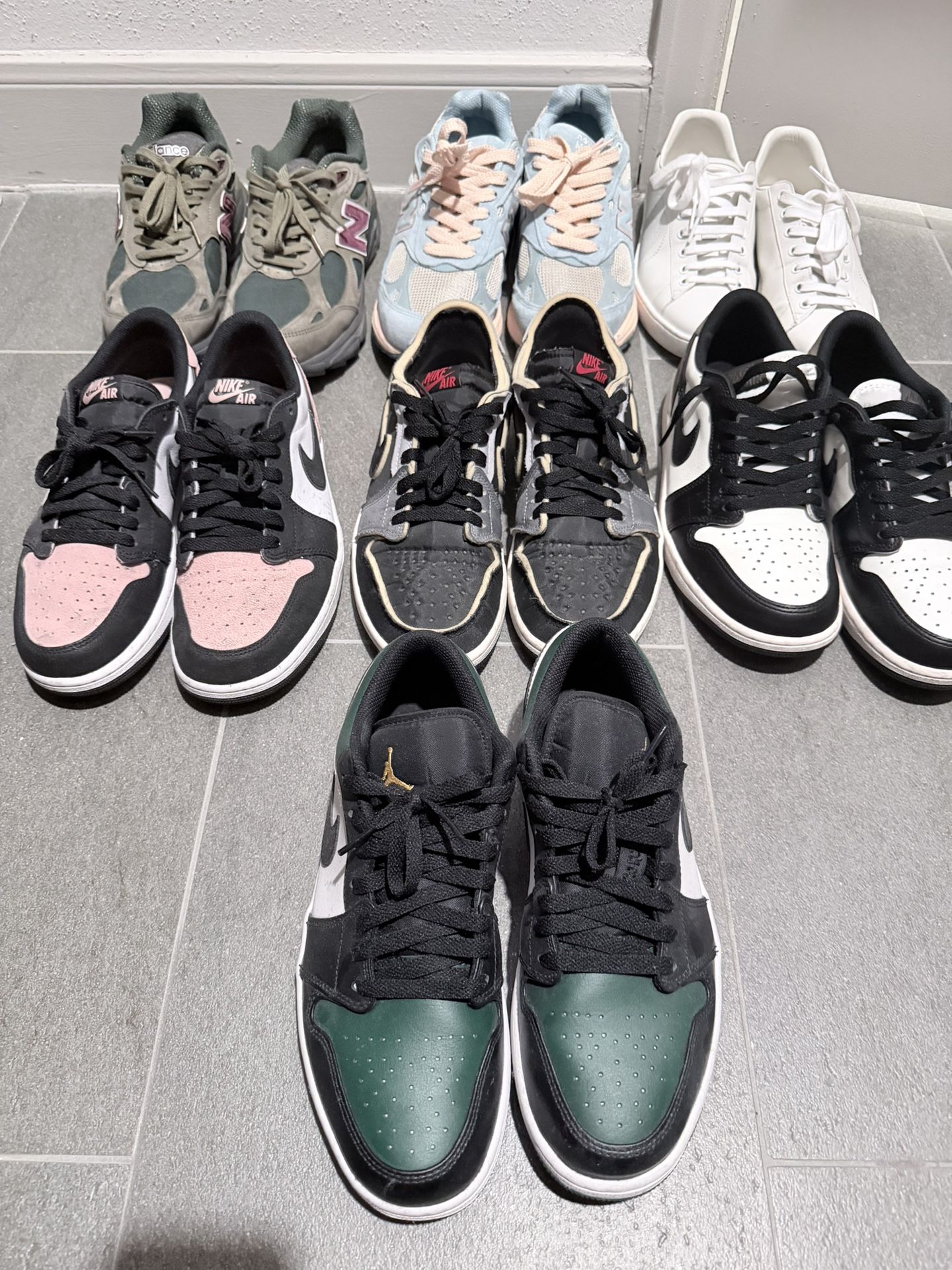Jordan, Salomon, Nike, New balance