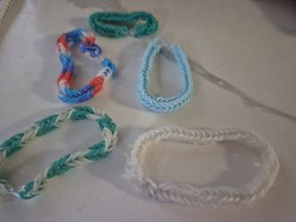 Custom made loom bracelets