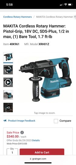 Makita Hammer Drill With Hepa Vacuum