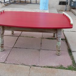 Red cherry Coffee Table Wood 
