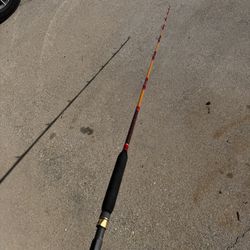 Vintage Saber Deep Sea Fishing Rod
