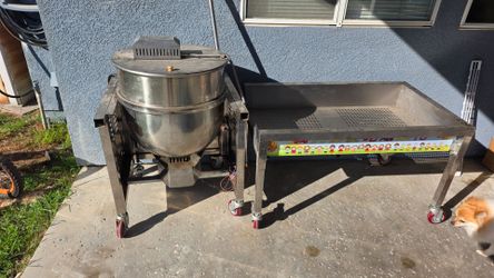 Commercial size popcorn maker
