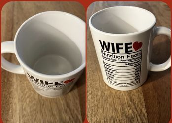 Wife Nutrition Facts Best Wife Ever Mug