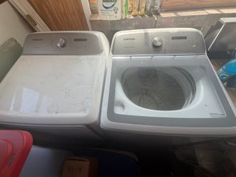 washer and dryer