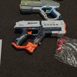 Like New Condition High-powered Nerf Guns