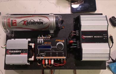 Car audio system board