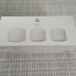 **For Sale: Google Nest WiFi Router 3 Pack (2nd Generation) - Unopened**