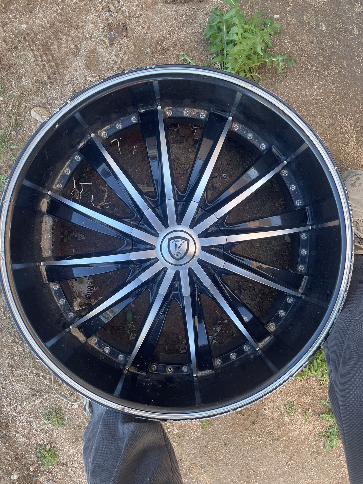 Borghini B19 Wheels 24 inch rim whole set of 4