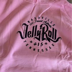 New Xxl Jellyroll Pink Hoodie 