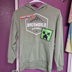 Minecraft hoodie for boys