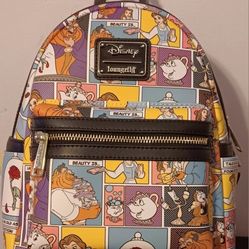 New Beauty and the Beast Mini Loungefly Backpack