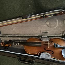 Violin With Bow 