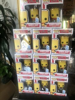 Funko the simpsons gamer Bart mint $25