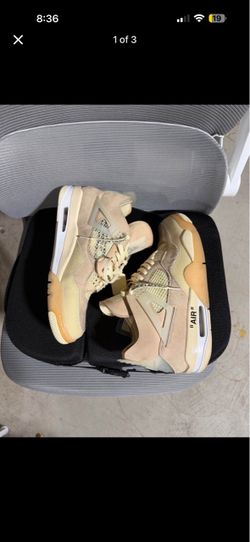 Off white Jordan 4s