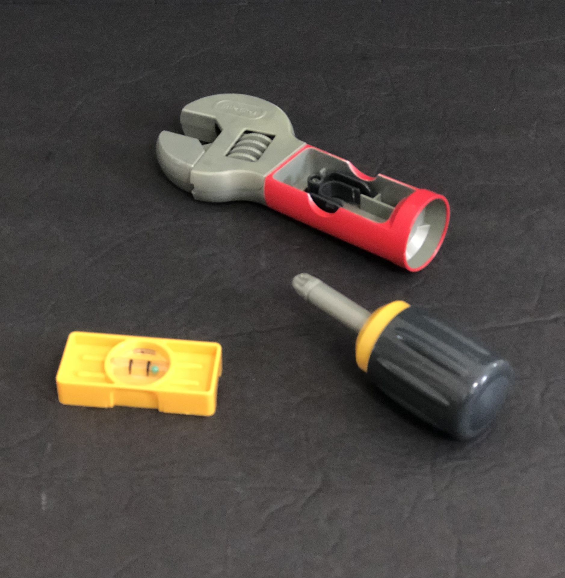 Little Tikes 3 in 1 Hand Tools Adjustable Wrench with Level and Screwdriver RETIRED TOY