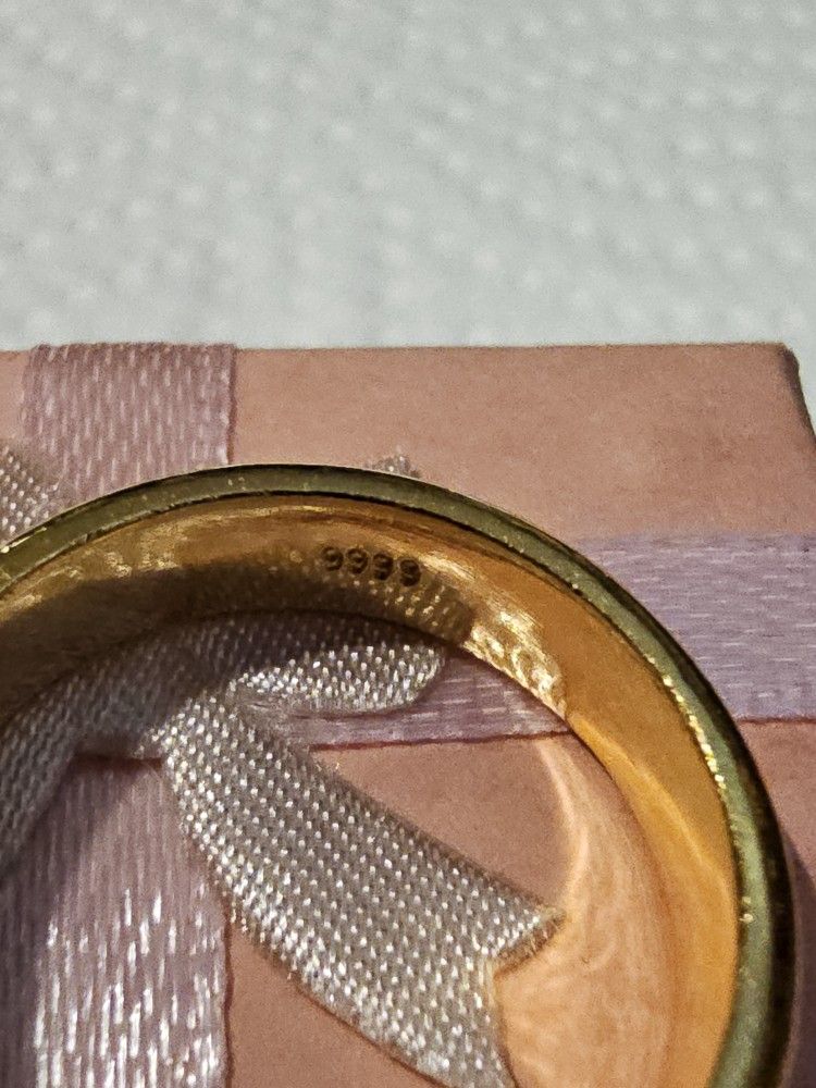 24k Yellow Gold Band