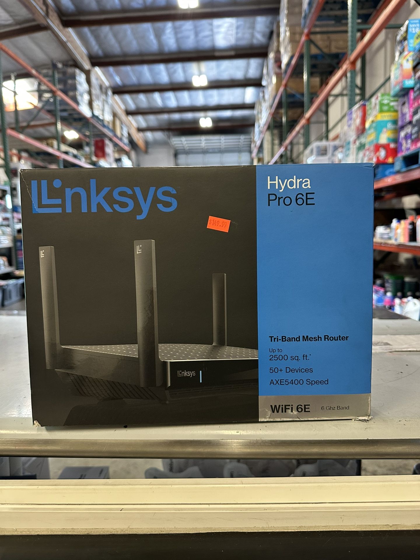 Linksys Hydra Pro 6E Tri Band Mesh Router Brand New In Box
