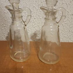 Vintage Oil & Vinegar Cruets 
