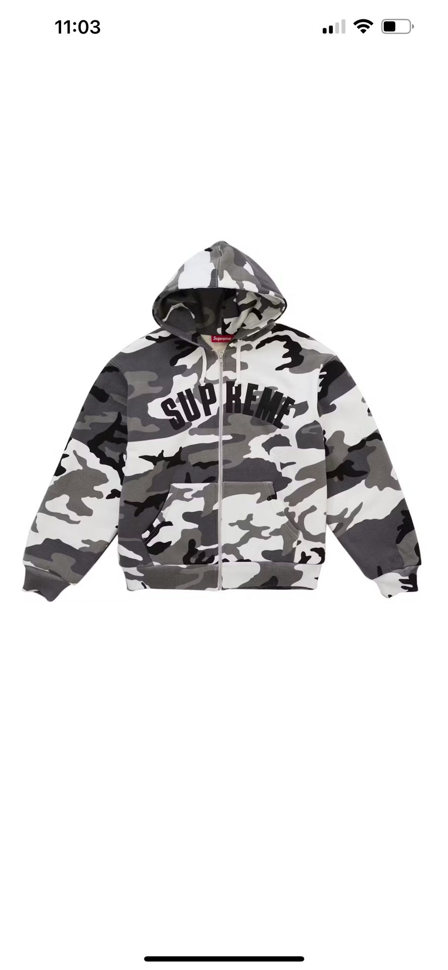 Supreme Zip Up Sweater🚀🔥