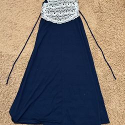 Navy Blue Dress