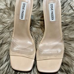 Steve Madden Clear Pumps Size 7.5