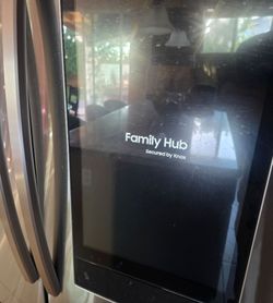 Samsung smart fridge  $250