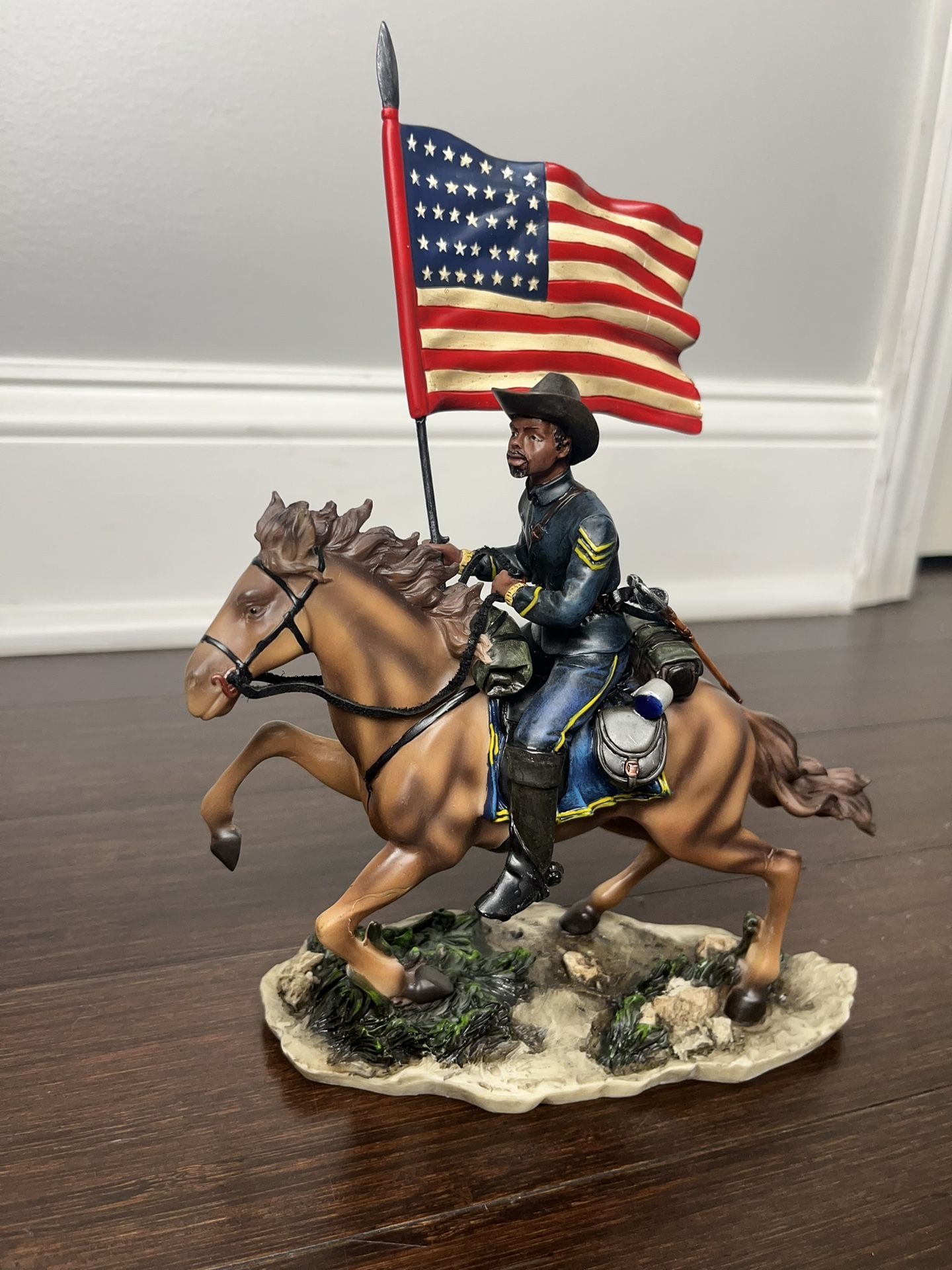 America’s Heritage Buffalo Soldier Calvary Figurine