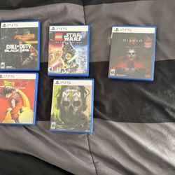 PlayStation 5 Call Of Duty and Other Games 
